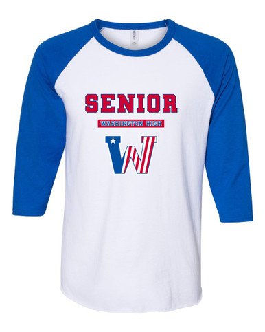Washington Patriots Senior #2 Men's Baseball T-Shirt