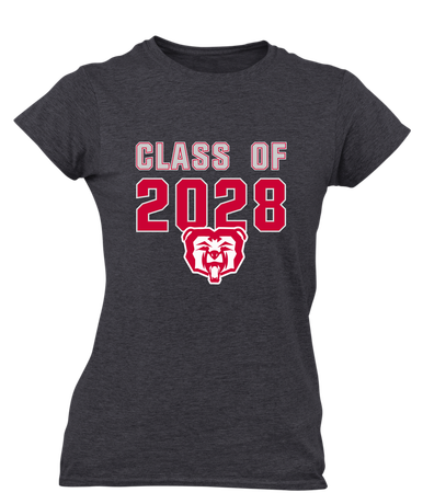 McMinnville Grizzlies Class of 2028 Women's Premium SS T-Shirt