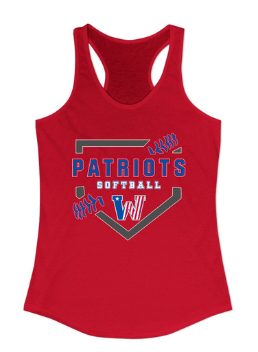 Washington Patriots Softball #2 Women's Tank Top