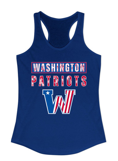 Washington Patriots Mascot #9 Women's Tank Top