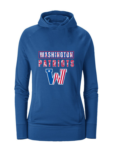 Washington Patriots Mascot #9 Women's Hoodie