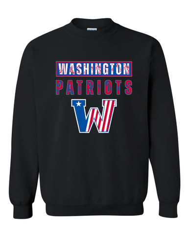 Washington Patriots Mascot #9 Men's Sweatshirt