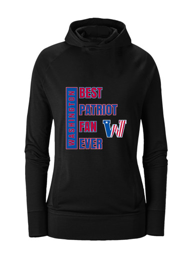 Washington Patriots Best Patriot Fan Women's Hoodie