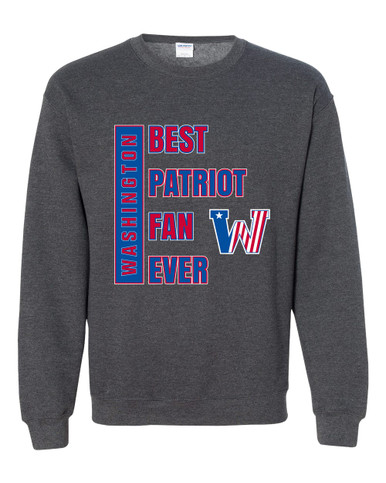Washington Patriots Best Patriot Fan Men's Sweatshirt