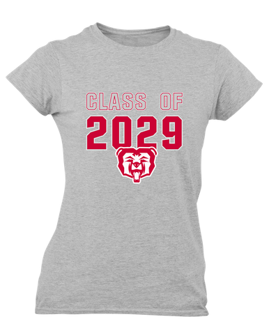 McMinnville Grizzlies Class of 2029 Women's SS T-Shirt