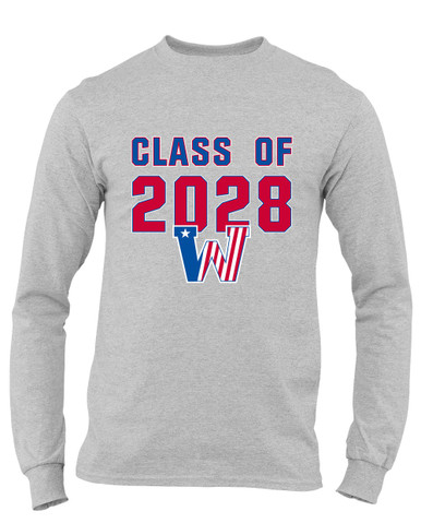 Washington Patriots Class of 2028 Men's Premium LS T-Shirt