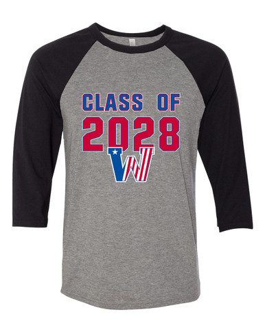 Washington Patriots Class of 2028 Men's Baseball T-Shirt