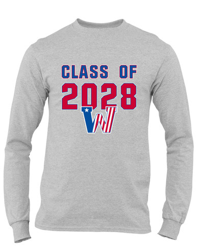 Washington Patriots Class of 2028 Men's LS T-Shirt