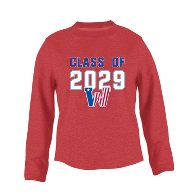 Washington Patriots Class of 2029 Women's Sweatshirt