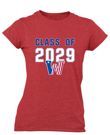 Washington Patriots Class of 2029 Women's SS T-Shirt