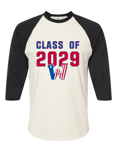Washington Patriots Class of 2029 Men's Baseball T-Shirt