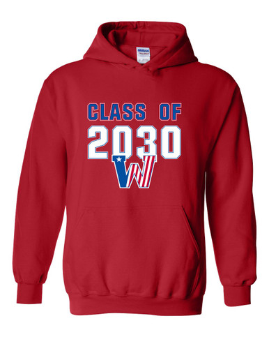 Washington Patriots Class of 2030 Men's Hoodie