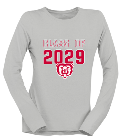 McMinnville Grizzlies Class of 2029 Women's Premium LS T-Shirt