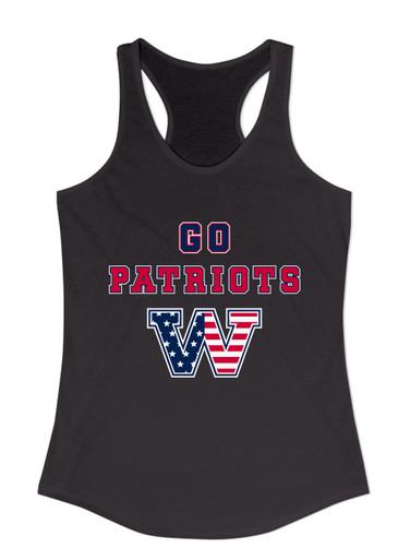 Washington Patriots W Script Go Team Women's Tank Top