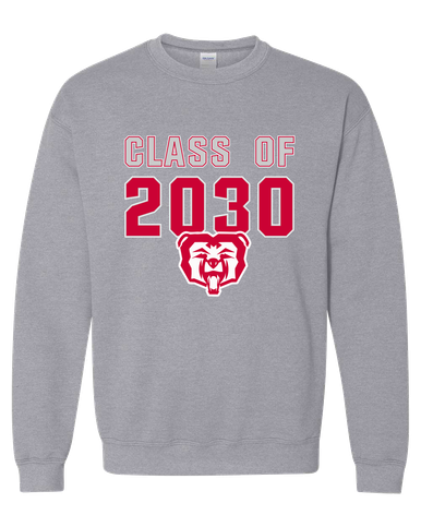 McMinnville Grizzlies Class of 2030 Men's Sweatshirt