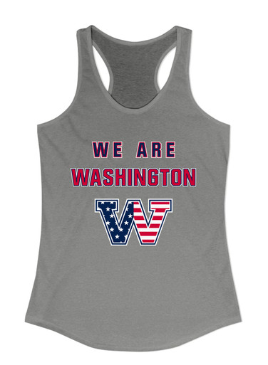 Washington Patriots W Script We Are Women's Tank Top