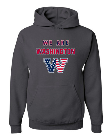 Washington Patriots W Script We Are Men's Premium Hoodie