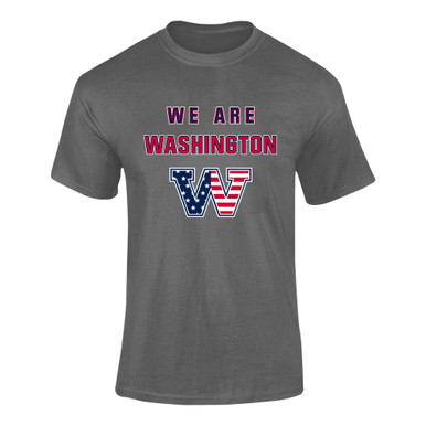 Washington Patriots W Script We Are Men's SS T-Shirt