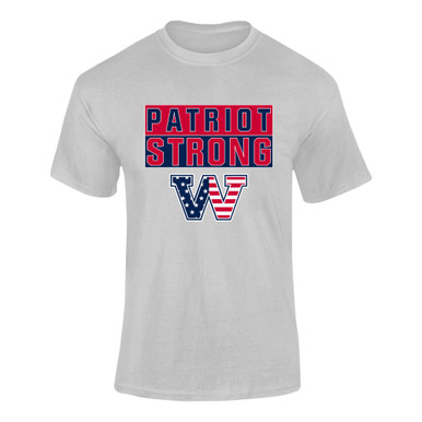 Washington Patriots W Script Strong #1 Men's SS T-Shirt