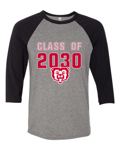 McMinnville Grizzlies Class of 2030 Men's Baseball T-Shirt