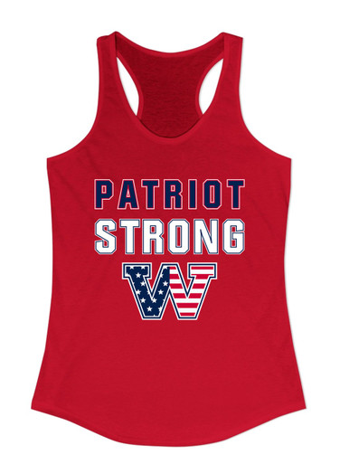 Washington Patriots W Script Strong #2 Women's Tank Top