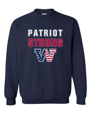 Washington Patriots W Script Strong #2 Men's Sweatshirt