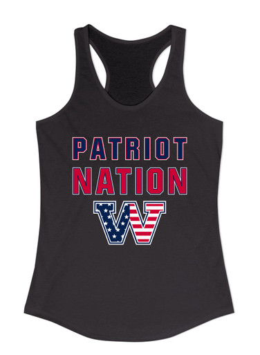 Washington Patriots W Script Nation #2 Women's Tank Top
