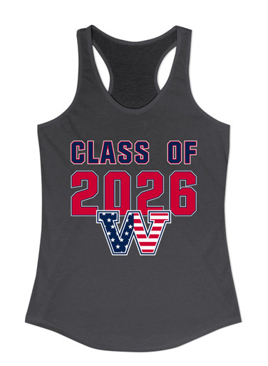 Washington Patriots W Script Class of 2026 Women's Tank Top