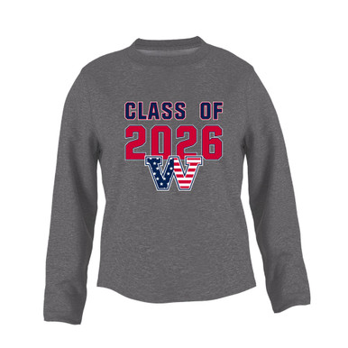 Washington Patriots W Script Class of 2026 Women's Sweatshirt
