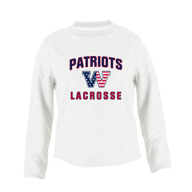 Washington Patriots W Script Lacrosse Women's Sweatshirt