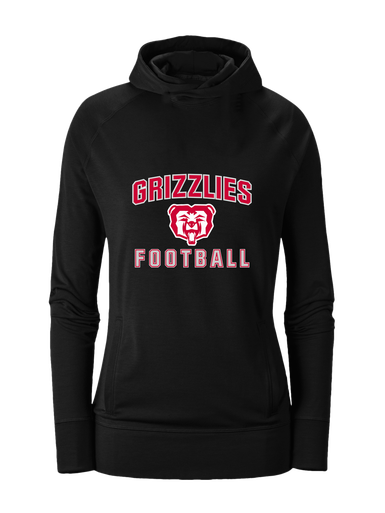 McMinnville Grizzlies Football #1 Women's Hoodie