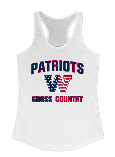 Washington Patriots W Script Cross Country Women's Tank Top