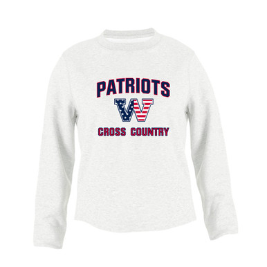 Washington Patriots W Script Cross Country Women's Sweatshirt