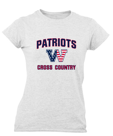 Washington Patriots W Script Cross Country Women's SS T-Shirt
