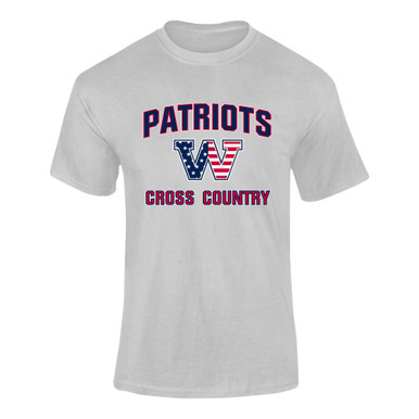 Washington Patriots W Script Cross Country Men's Premium SS T-Shirt