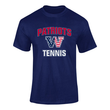Washington Patriots W Script Tennis Men's Premium SS T-Shirt