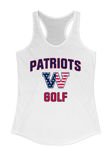 Washington Patriots W Script Golf Women's Tank Top