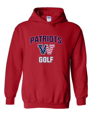Washington Patriots W Script Golf Men's Hoodie