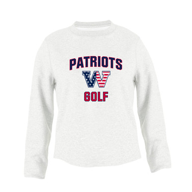 Washington Patriots W Script Golf Women's Sweatshirt