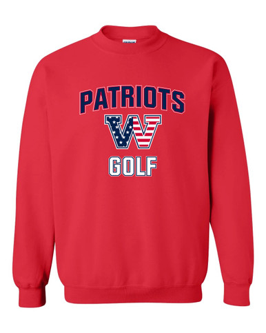 Washington Patriots W Script Golf Men's Sweatshirt
