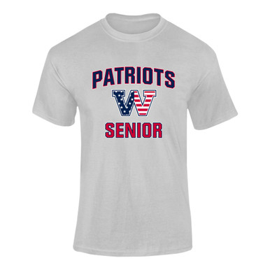 Washington Patriots W Script Senior #1 Men's SS T-Shirt