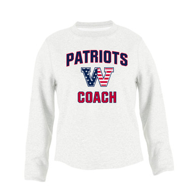 Washington Patriots W Script Coach Men's Sweatshirt
