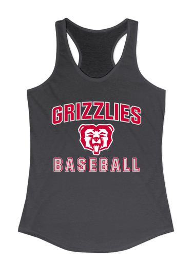 McMinnville Grizzlies Baseball #1 Women's Tank Top