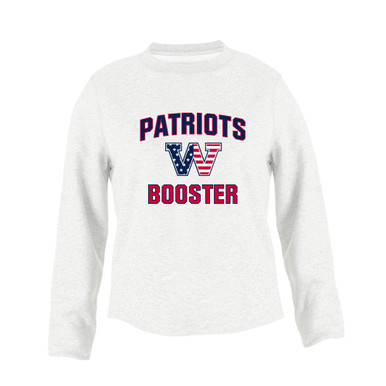 Washington Patriots W Script Booster Women's Sweatshirt
