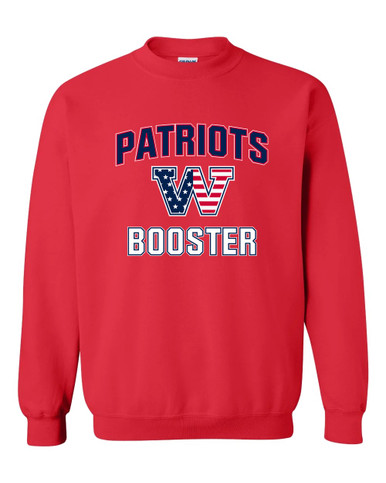 Washington Patriots W Script Booster Men's Sweatshirt