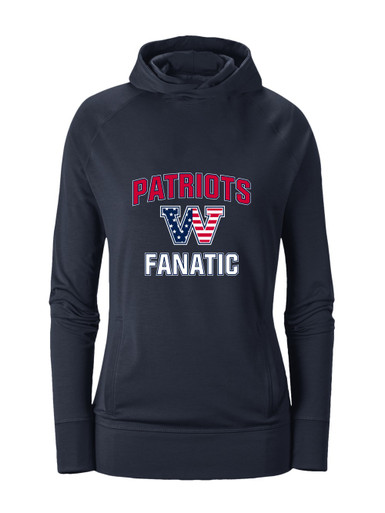 Washington Patriots W Script Fanatic Women's Hoodie