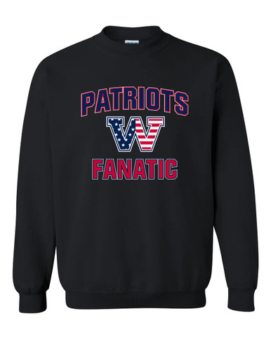 Washington Patriots W Script Fanatic Men's Sweatshirt