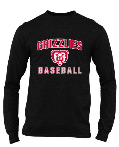 McMinnville Grizzlies Baseball #1 Men's Premium LS T-Shirt