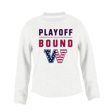 Washington Patriots W Script Playoff Bound Men's Sweatshirt