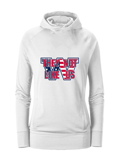 Washington Patriots W Script They Not Like Us #2 Women's Hoodie